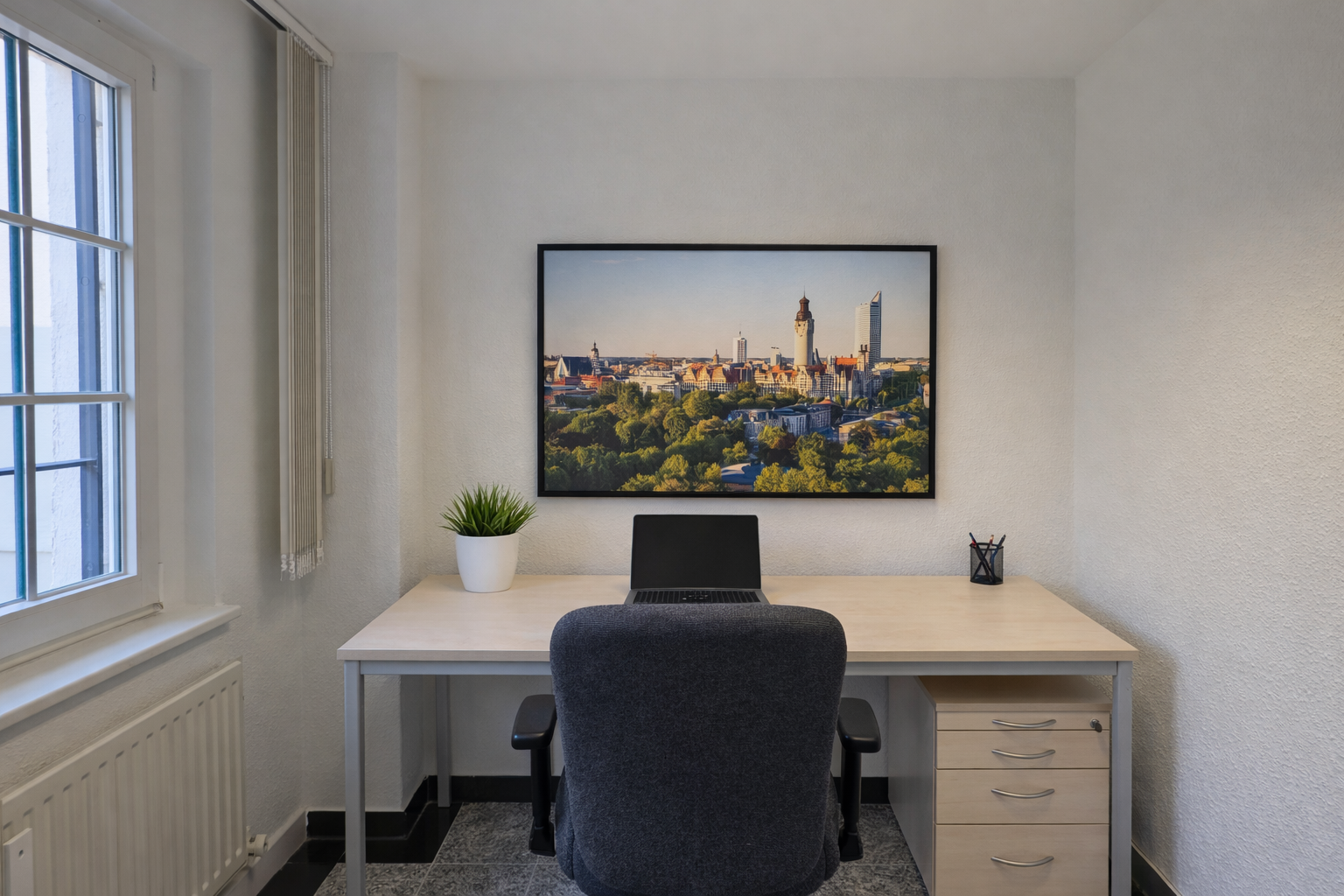 Einzelbüro Leipzig Innenansicht